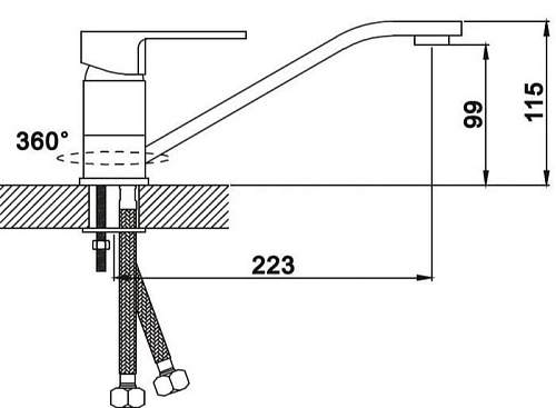 Смеситель Эверест B42-0277