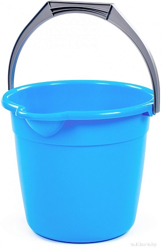 Ведро Полесье Со сливом 04892 (10 л, голубой)