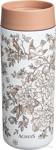 Термокружка Agness Royal Garden 798-111