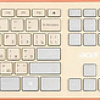 Клавиатура + мышь Acer OCC200 (бежевый)