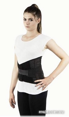 Корсет ортопедический пояснично-крестцовый Antar АТ04505 сильной степени фиксации с бретелями (XXL)