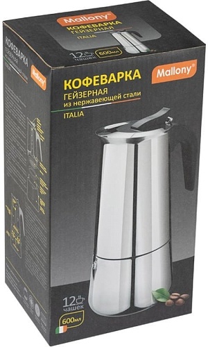 Гейзерная кофеварка Mallony Italia 104760