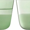 Набор стаканов для воды и напитков LSA International Arc Contrast G1747-09-127 (2 шт, зеленый)