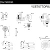 Душевая система Whitecross Y YSET07TOPBL (черный матовый)