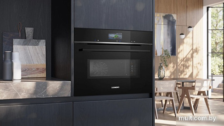 Электрический духовой шкаф Siemens iQ700 CM776GKB1