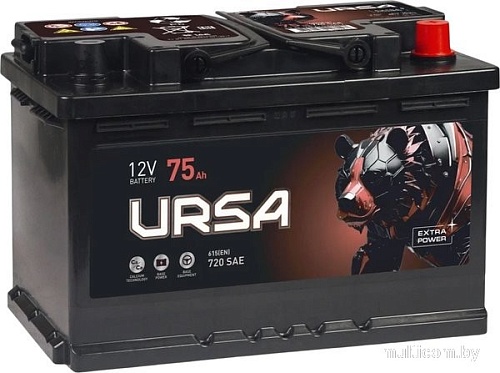Ursa Extra Power L+ (75 А·ч)