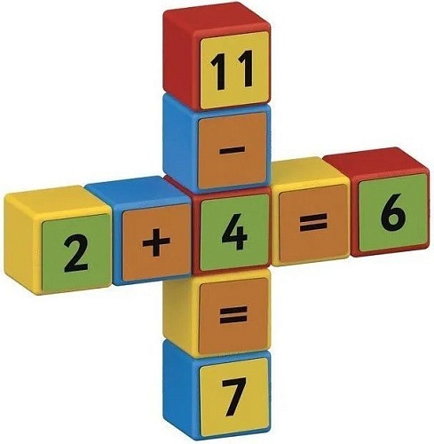Geomag Магнитные кубики учим математику GM256