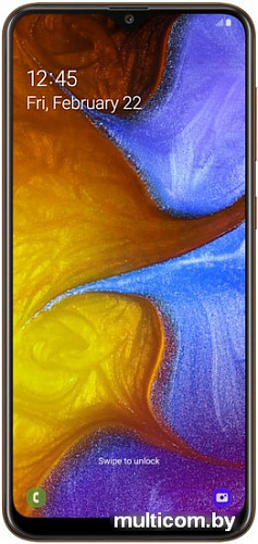 Смартфон Samsung Galaxy A20 3GB/32GB (синий)