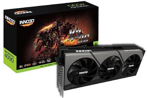 Видеокарта Inno3D Gaming GeForce RTX 4090 X3 OC N40903-246XX-18332989