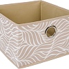 Коробка для хранения Handy Home Листья UC-212 (бежевый)