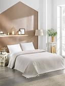 Покрывало Meteor Devone с бахромой 200x230 (12309 бежевый)