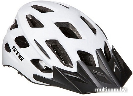 Cпортивный шлем STG HB3-2-D S (р. 48-51, белый/черный)