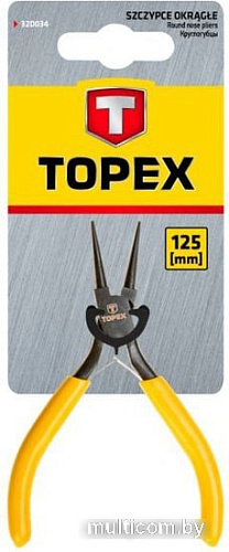 Круглогубцы TOPEX 32D034