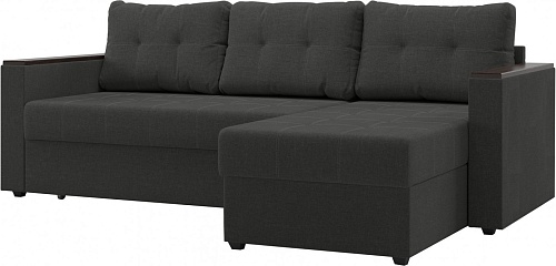 Угловой диван Mio Tesoro Атланта Лайт 111 (Savana Grey)