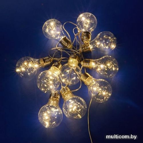 Новогодняя гирлянда Uniel ULD-S1800-050/STB/3AA WARM WHITE IP20 RETRO BULBS-1 UL-00008426