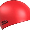 Шапочка для плавания Mad Wave Metal (красный)