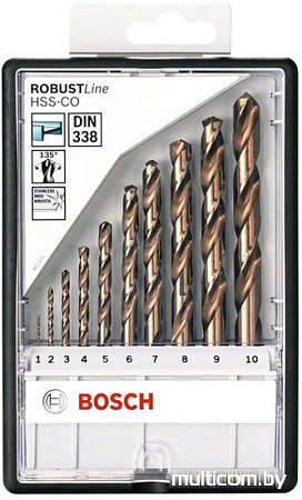 Набор оснастки Bosch 2607019925 10 предметов