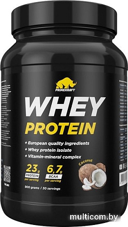 Протеин Prime Kraft Whey Coconut (900г, кокос)
