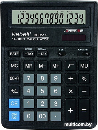 Бухгалтерский калькулятор Rebell RE-BDC514 BX