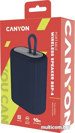 Беспроводная колонка Canyon CNE-CBTSP4BL