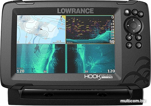 Эхолот-картплоттер Lowrance Hook Reveal 7 Tripleshot