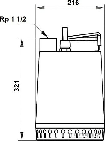 Насос Grundfos Unilift AP12.40.06.A1