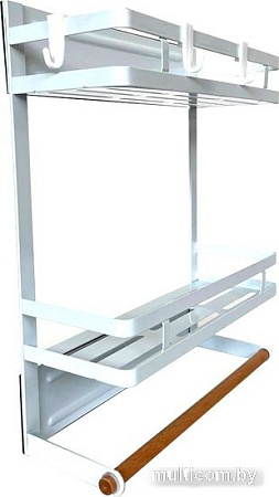 Вешалка кухонная Happy Home На холодильник HH-043 (черный)