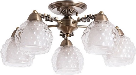 Люстра средней высоты Arte Lamp Malina A7695PL-5AB