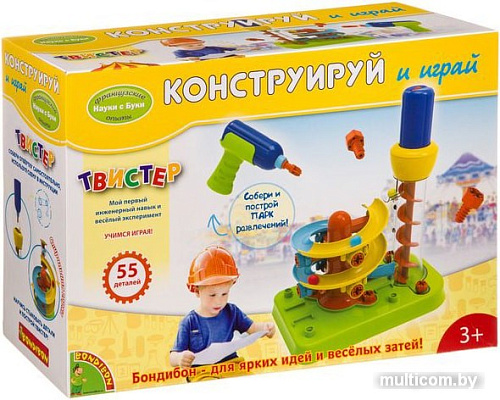 Конструктор Bondibon Науки с Буки ВВ4043 Конструируй и играй