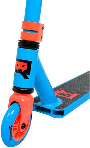 Трюковый самокат Rrampa 180 2021 (синий/оранжевый)
