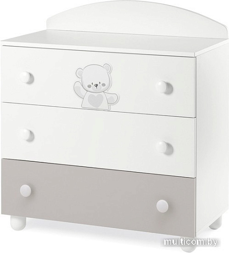 Комод Italbaby Jolie 070.8055-0530 (белый/серый)