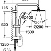 Душевая система Grohe New Tempesta System 200 27389002
