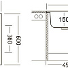 Кухонная мойка Ukinox STD800.600 5C 0RS (с сифоном)