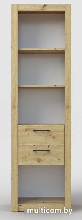 Книжный шкаф MyStar ИВ-100.1787.00 (дуб онтарио)