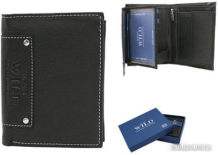 Кошелек Cedar Always Wild N4-P-CCD-8110 (черный)