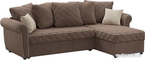 Угловой диван Moon Trade Гамбург 123 003949 (коричневый)