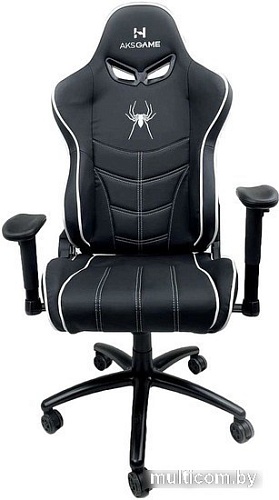 Кресло AksHome Spiderman Eco 80352 (черный/белый)