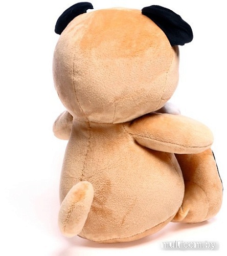 Классическая игрушка Pomposhki Собака Мопс 25см 9322298