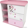 Детский комод Polini Kids Disney baby 5090 Минни Маус-Фея (белый/розовый)