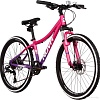 Велосипед Novatrack Katrina 7.D 24 2025 24AHD.KATRINA.12VPR5 (пурпурный/фиолетовый)