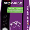 Корм для собак Probalance Gourmet Diet Adult Beef &amp; Rabbit 15 кг