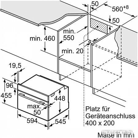 Духовой шкаф Bosch COA565GS0