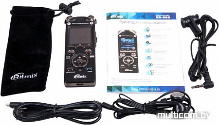 Диктофон Ritmix RR-989 8Gb