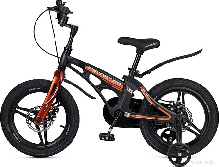 Детский велосипед Maxiscoo Cosmic Deluxe 16 2025 MSC-C1645D (мерцающий графит, разобранный)