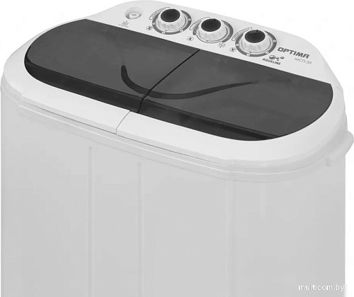 Активаторная стиральная машина Optima МСП-35 (белый/черный)