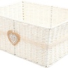 Корзина Natural House Сердечко EW-60 L (белый)