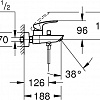 Смеситель Grohe Eurosmart 33302003