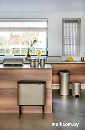 Brabantia Touch Bin New 30 л (шампань)