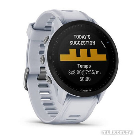 Умные часы Garmin Forerunner 955 (белый камень)