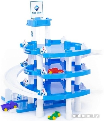 Элемент трека Полесье Паркинг Aral 4-уровневый 37879